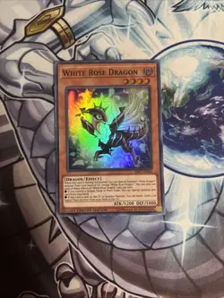 (YCL) Yugioh White Rose Dragon SAST-ENSE4 Super Rare Limited Edition VLP - Image 1