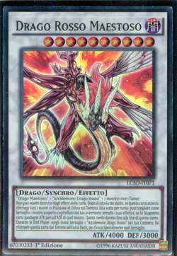 DRAGO ROSSO MAESTOSO (Majestic Red Dragon) • Super R • LC5D IT071 • 1Ed • Yugioh - Image 1