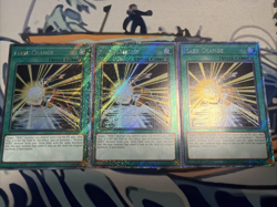 Yugioh Mask Change Platinum Secret Rare RA04-EN142 x3 - Image 1