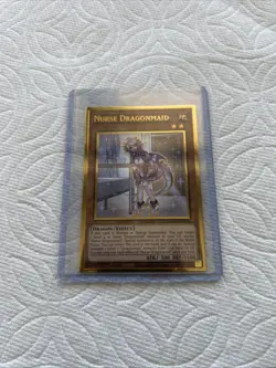 Nurse Dragonmaid MAGO-EN020 Yu-Gi-Oh! Holo Premium Gold Rare 1st Edition NM - Image 1