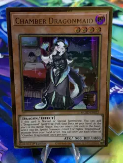 Chamber Dragonmaid MGED-EN022 Maximum Gold: El Dorado 1st Edition - Image 1