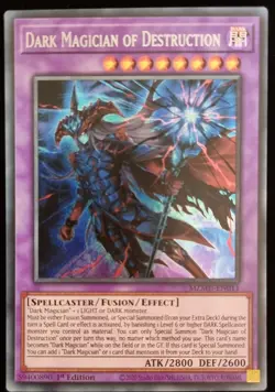 Yugioh - Dark Magician of Destruction - MZMU-EN011 - Secret Rare - NM - Image 1