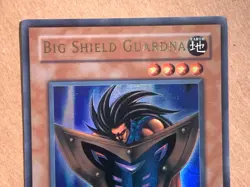 yugioh Big Shield Guardna DB1-EN097 Unlimited Edition Ultra Rare near mint - Image 3