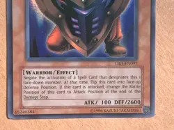 yugioh Big Shield Guardna DB1-EN097 Unlimited Edition Ultra Rare near mint - Image 4