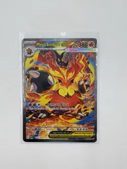 Pokemon TCG Mega Emboar ex 273/217 Ascended Heroes SIR Card NM - Image 1
