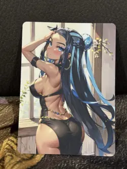 CUSTOM NESSA POKEMON CARD UNCENSORED - Image 1