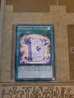 YUGIOH SPELLBOOK OF ETERNITY ABYR-EN058 RARE 1ST ED NM - Image 1