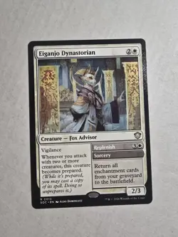 Eiganjo Dynastorian Commander: Secrets of Strixhaven Regular - Image 1