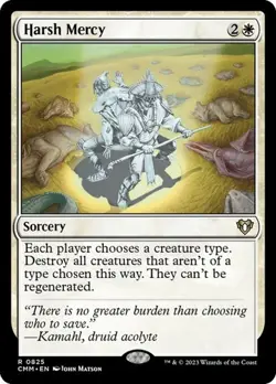 Harsh Mercy CM NM MTG - Image 1