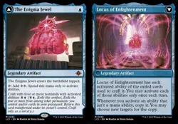 The Enigma Jewel // Locus of Enlightenment LCI NM MTG - Image 1