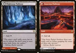 Blightstep Pathway // Searstep Pathway The List NM MTG - Image 1