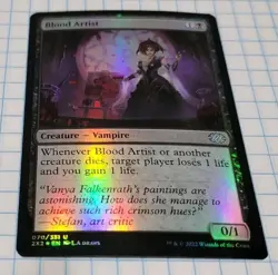 1x MTG Blood Artist (Foil) - Double Masters 2022 (2X2) #70 - Magic the Gathering - Image 1