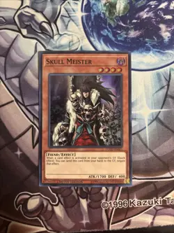 (YcL) Yugioh! Skull Meister - COTD-ENSE1 - Super Rare - Limited Edition VLP - Image 1