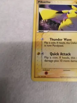 Pokemon Pikachu 78/110 EX Holon Phantoms - Image 2