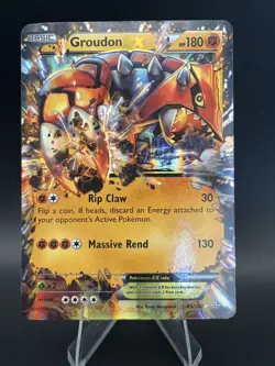 Groudon EX 85/160 Primal Clash Pokemon - Image 1