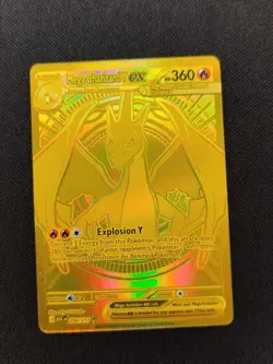 Pokemon Mega Charizard Y EX Full Art Foil Mega Hyper Rare 360HP Explosion Y Me02 - Image 1