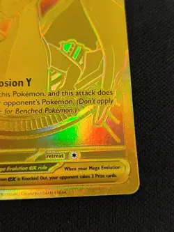 Pokemon Mega Charizard Y EX Full Art Foil Mega Hyper Rare 360HP Explosion Y Me02 - Image 3