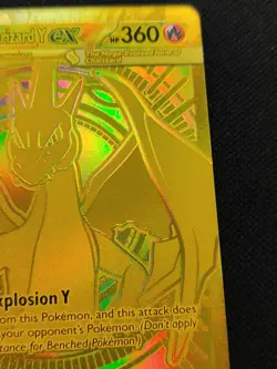 Pokemon Mega Charizard Y EX Full Art Foil Mega Hyper Rare 360HP Explosion Y Me02 - Image 4
