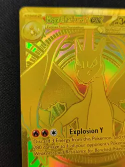 Pokemon Mega Charizard Y EX Full Art Foil Mega Hyper Rare 360HP Explosion Y Me02 - Image 5