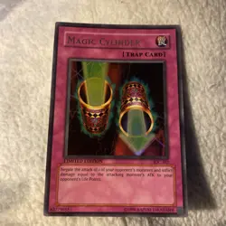 Yugioh Magic Cylinder IOC-SE2 Ultra Rare Limited Edition LP - Image 1