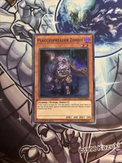 (YcL) Yugioh Plaguespreader Zombie DASA-EN041 Super Rare VLP - Image 1