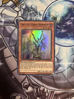 (YCL) Yugioh Orcust Harp Horror OP11-EN007 Super Rare VLP - Image 1