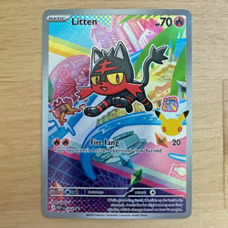 Litten - 044 - ME: Mega Evolution Promo (MEP) Near Mint Card - Image 1