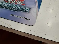 Yugioh! Exclusive Playmat from Structure Deck: Blue-Eyes White Destiny OTS Event - Image 4