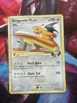 Dragonite FB 56/147 Supreme Victors Pokemon Card Non-Holo. Damaged - Image 1