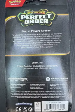 Pokemon TCG Perfect Order Booster Pack Makuhita Promo Card Coin - Image 2