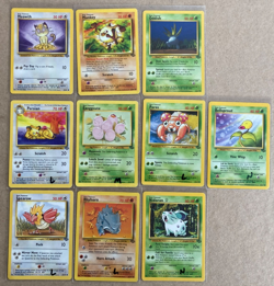 Pokemon Jungle Set Lot of 11 Cards (Commons/Uncommons) M/NM Vintage WOTC - Image 1