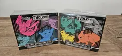 2 SEALED Pokemon Evolving Skies SET TCG BOTH ARTWORKS ETB Elite Trainer Box NEW - Image 1