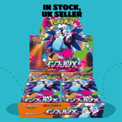 10x Pokemon Card Japanese Inferno X Booster Box - Factory Sealed - IN STOCK UK - Image 1
