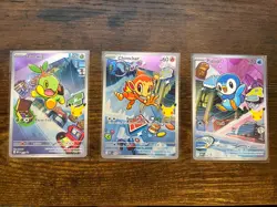 Pokemon TCG First Partner Illustration Collection Series 1 Gen 4 Starters #2 - Image 1