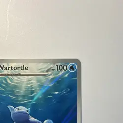 Pokemon TCG Wartortle Illustration Rare Holo 171/165 Sv151 Stage 1 100 HP Arita - Image 3