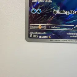 Pokemon TCG Wartortle Illustration Rare Holo 171/165 Sv151 Stage 1 100 HP Arita - Image 5