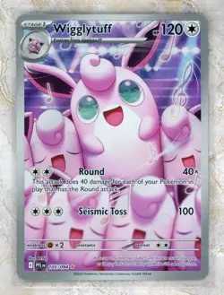 2025 Pokemon PFL EN- Phantasmal Flames #105 Wigglytuff IR - Image 1