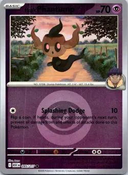 Hop's Phantump (Energy Symbol) 095/217 Holo ME: Ascended Heroes Rev Holo NM - Image 1