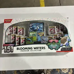 Pokemon TCG Scarlet & Violet 151 Blooming Waters Premium Collection Box Sealed - Image 1