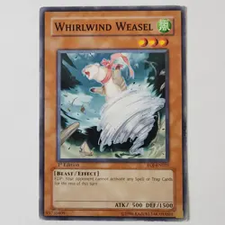 Whirlwind Weasel - EOJ-EN025 - HP/DMG - Common - 1st ed - Yugioh - Image 1