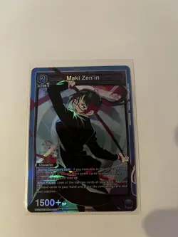 Union Arena Maki Zen'in EU03BT/JJK-1-050 Pack Fresh English SR Secret Rare - Image 1
