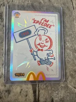 Mcdonals 2026 16/24 legendary Im Speedee card - Image 1