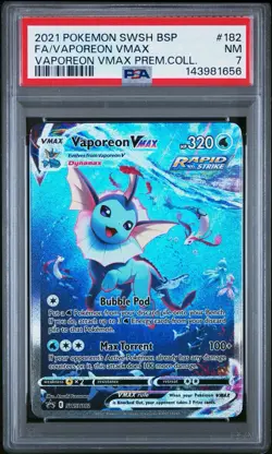 Vaporeon VMAX SWSH182 SWSH: Sword & Shield Promo Cards Holo - Image 1