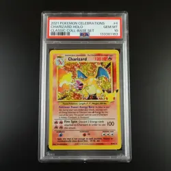 PSA 10 Charizard 4/102 Pokemon Celebrations Classic Collection Holo Graded Card - Image 1