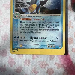 Swampert | 13/109 | Reverse Holo | EX Ruby & Sapphire | Pokemon Card | 2003 | - Image 3