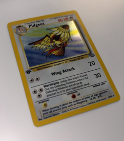 1999 Pokemon Jungle Pidgeot 8/64 1st Edition Holo Rare WOTC LP Binder Card - Image 3
