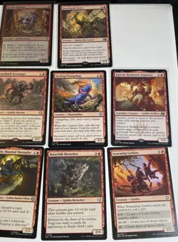 MTG Bulk Lot #16 10 Cards: Mono-Red Goblin Theme, Cube/EDH/Deckbuilding - Image 2