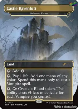 EN - Foil - Castle Ravenloft - Voldaren Estate - 2504 - SLD - NM - Image 1