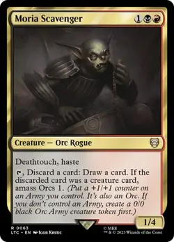 MTG - Moria Scavenger - Lord of the Rings Commander - Magic the Gathering - Image 1