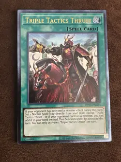 Triple Tactics Thrust Ultimate Rare (UTR) OP22-EN003 Near Mint | Yugioh! TCG | - Image 1